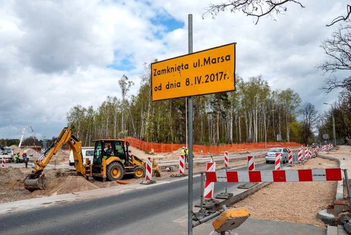 Przebudowa ulicy Marsa, fot: Zarząd Miejskich Inwestycji Drogowych