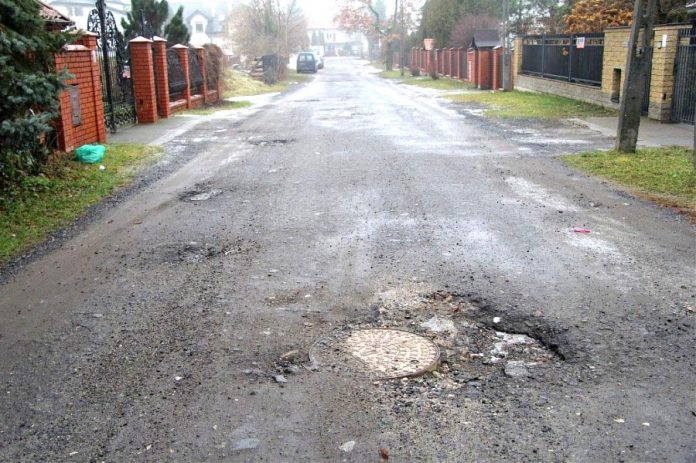 Ulica Kołłątaja w Markach, fot: UM Marki