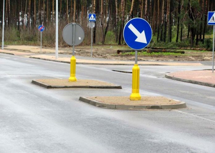 Nowy chodnik i ścieżka rowerowa z Majdanu, fot: Starostwo Powiatowe w Wołominie