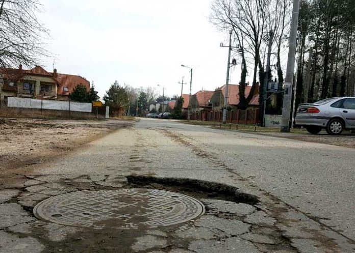 Remont ulicy Granicznej w Markach, fot: UM Marki