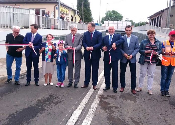 Otwarcie tunelu w Zielonce