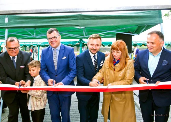 Uroczyste otwarcie Stacji Uzdatniania Wody Drewnica, fot: Bogdan Śladowski