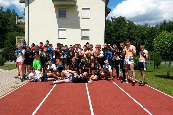 Obóz kondycyjny w Ustroniu kobyłkowskich kickbokserów