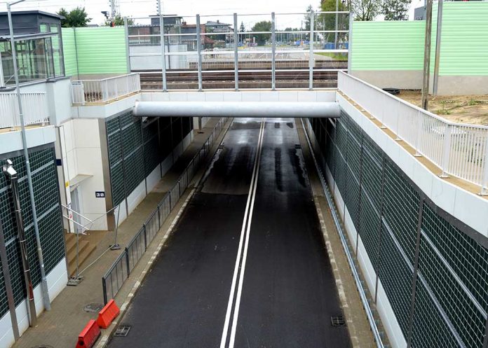 Tunel w ulicy Geodetów w Wołominie, fot: WWL24