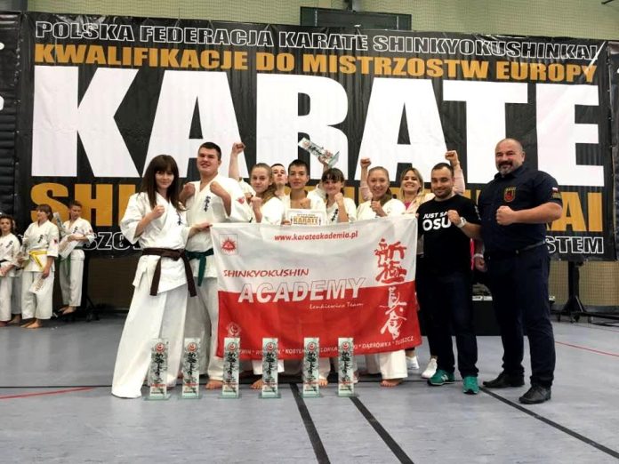 Pięciu zawodników Karate Academy z Radzymina zakwalifikowało się na Mistrzostwa Europy, fot: MKS Karate Radzymin
