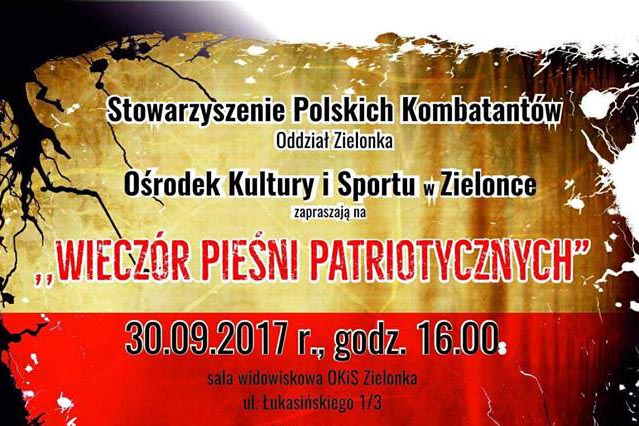 Koncert Pieśni Patriotycznych w Zielonce