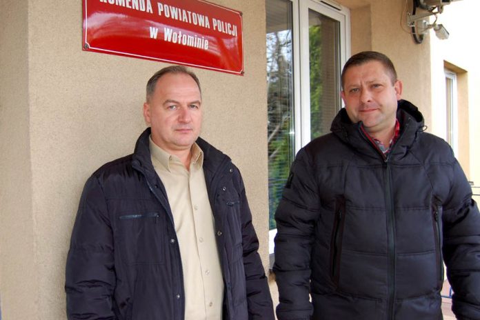 Policjanci wydziału dochodzeniowo-śledczego, fot: Komenda Powiatowa Policji w Wołominie