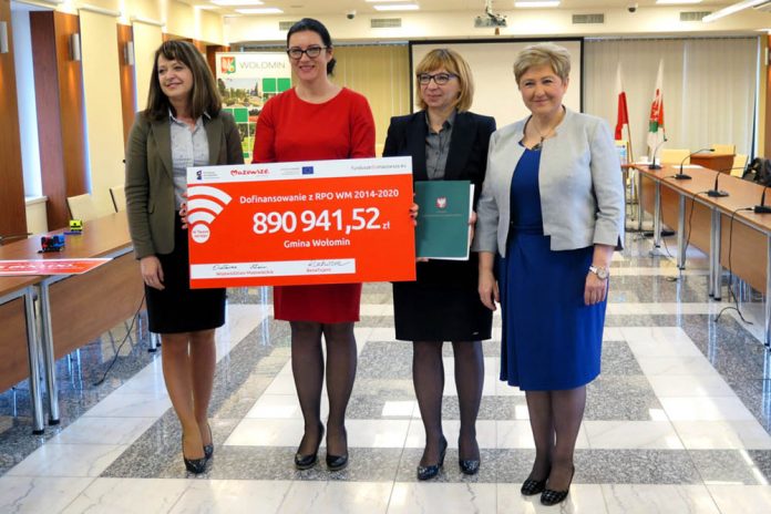 Ponad 1,7 mln zł wsparcia z RPO dla Wołomina, fot: Urząd Miasta Wołomin