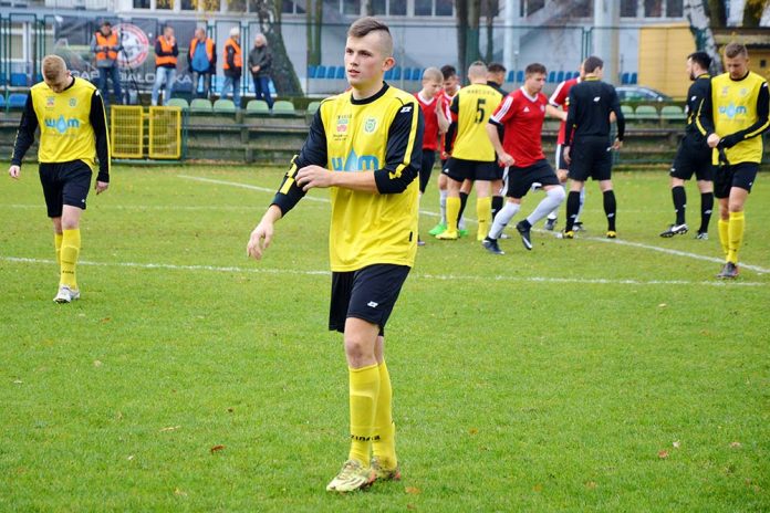 Michał Ochman, pomocnik Marcovia Marki, fot: Marcovia Marki