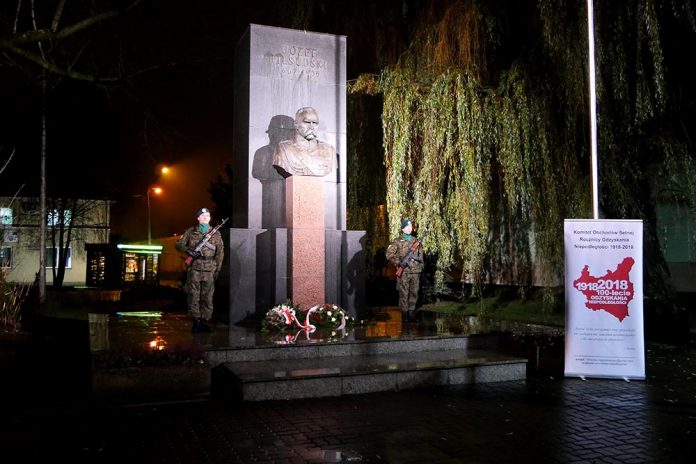 Obchody 150 rocznicy urodzin Marszałka Piłsudskiego, fot: WWL24