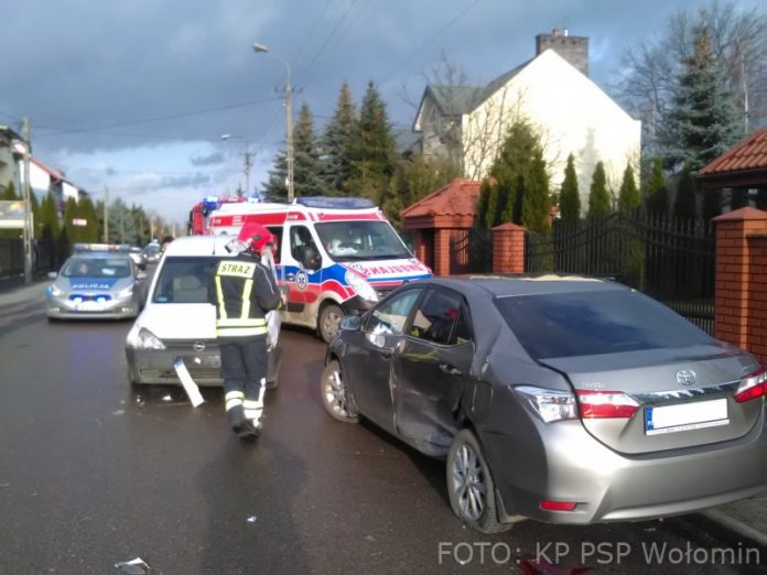 Zderzenie na Sikorskiego, fot. WWL24