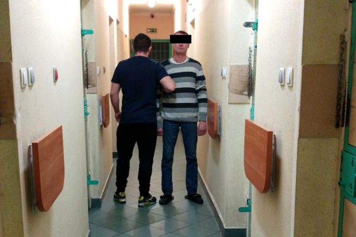 Podejrzany o kradzież Toyoty Daniel W. ,fot: Komenda Powiatowa Policji w Wołominie