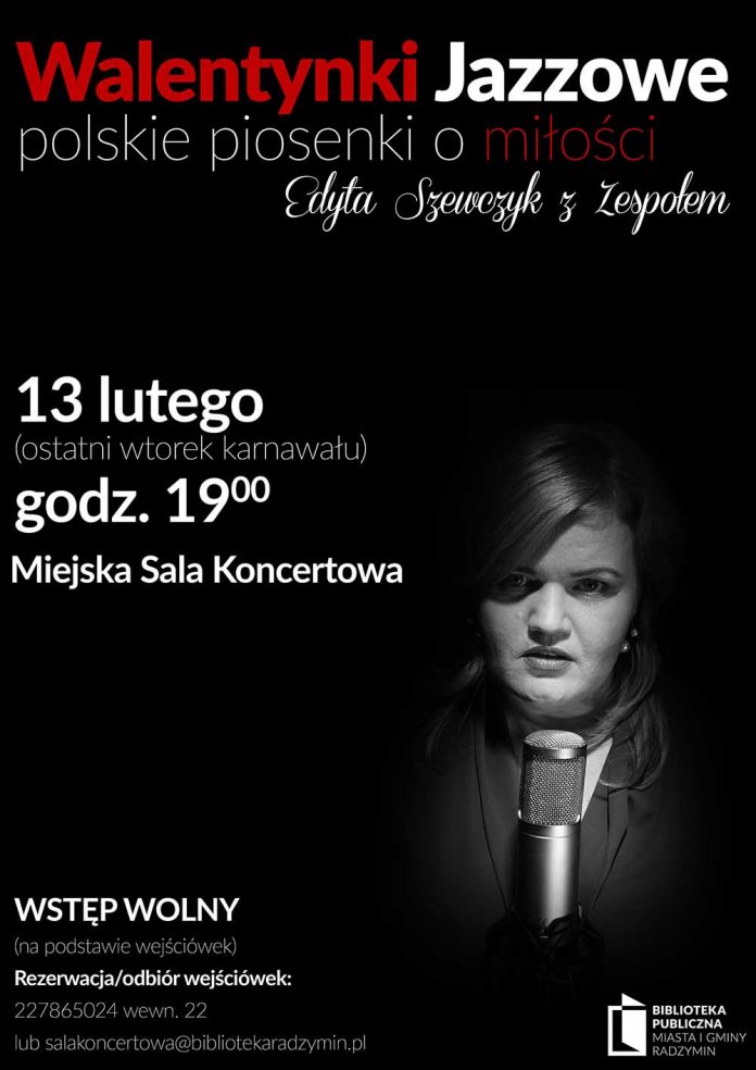 Walentynki Jazzowe - polskie piosenki o miłości