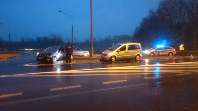 Kolizja w Markach, fot. WWL24