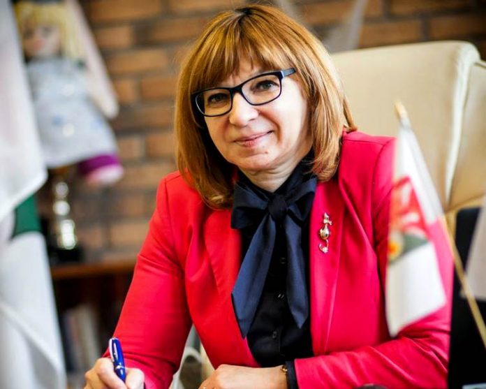 Elżbieta Radwan, fot: facebook.com/BurmistrzElzbietaRadwan