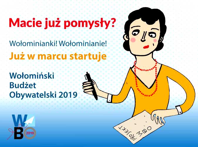 Wkrótce startuje Wołomiński Budżet Obywatelski 2019