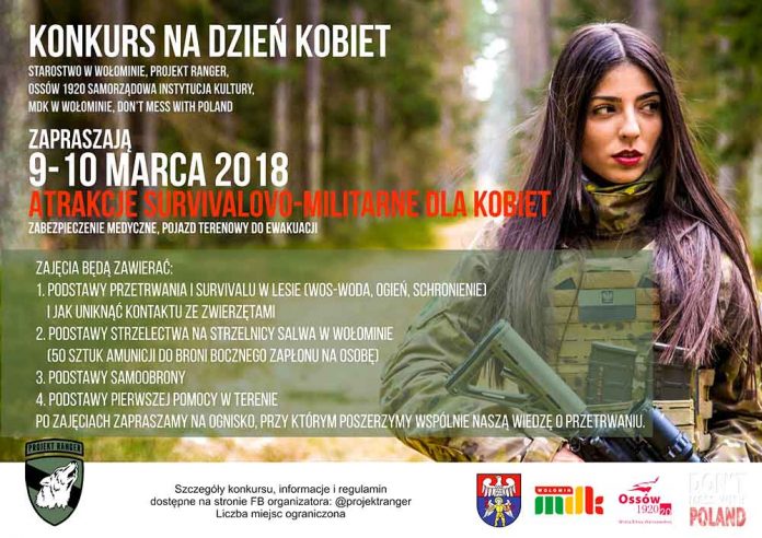 Survivalowy Dzień Kobiet w Powiecie Wołomińskim