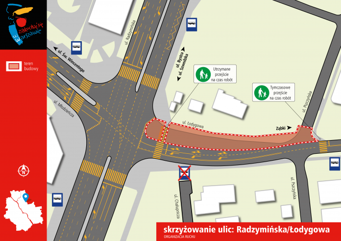 Węziej na ul. Łodygowej przy ul. Radzymińskiej