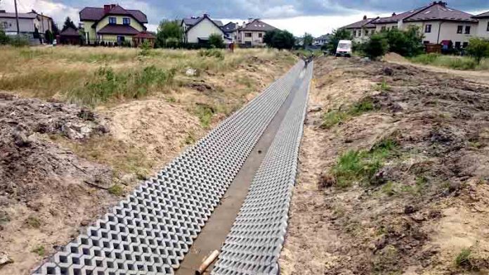 Największa inwestycja melioracyjna w Markach, fot: marki.pl
