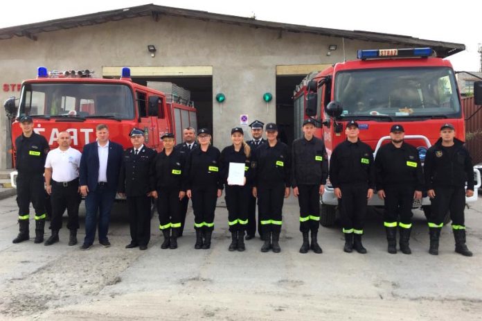 Marecka OSP otrzyma defibrylator i torbę ratowniczą, fot: marki.pl