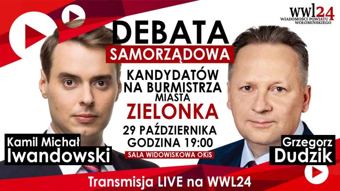 Debata kandydatów na burmistrza Miasta Zielonka