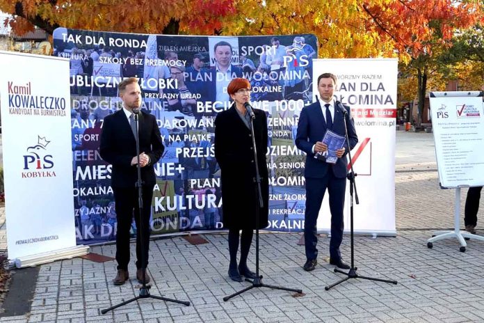 Minister Rodziny, Pracy i Polityki Społecznej w Wołominie, fot: WWL24