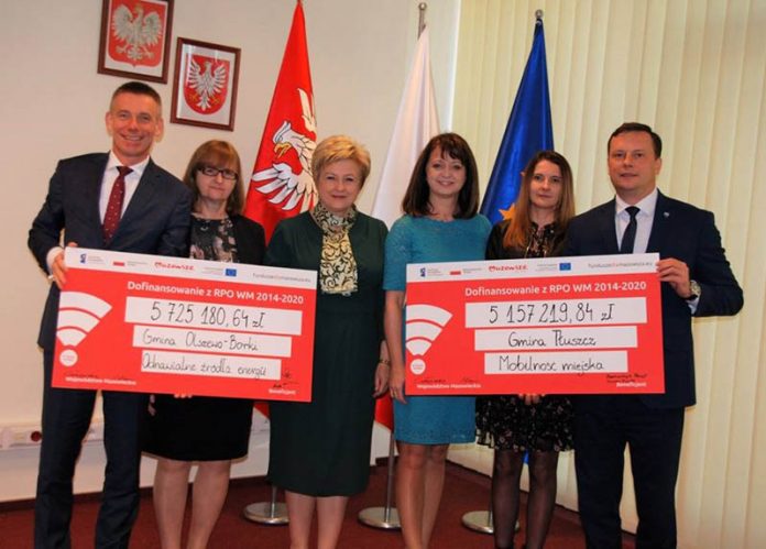 Podpisano umowę na budowę parkingu ''Parkuj i Jedź'' w Tłuszczu, fot: mazovia.pl