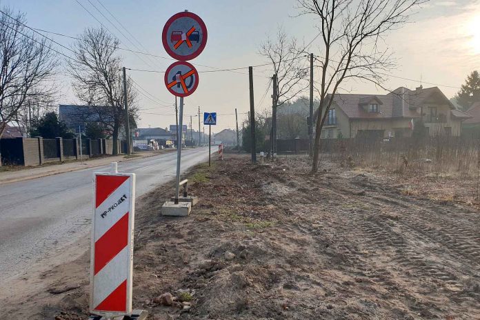 Remont ciągu Kościuszki-Sosnowa w Markach, fot: marki.pl