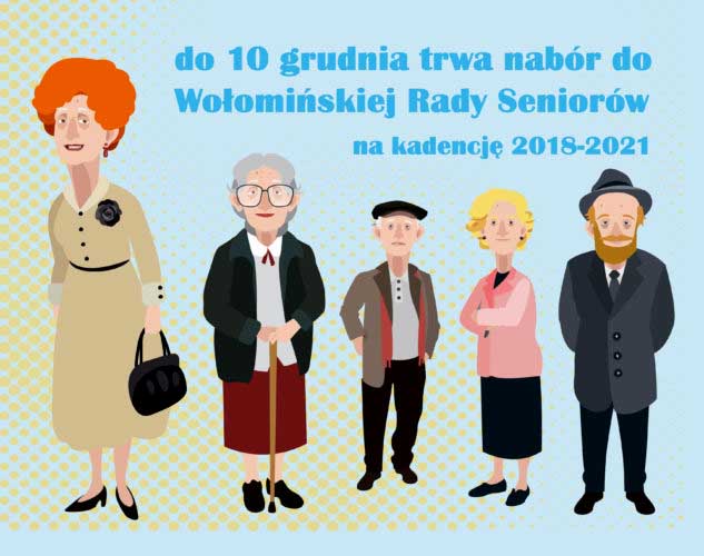 Trwa nabór do Wołomińskiej Rady Seniorów 2018-2021