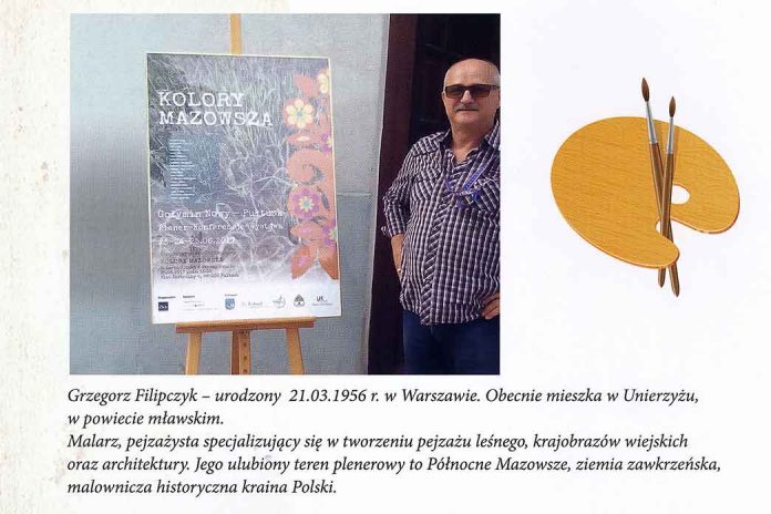 Otwarcie wystawy Grzegorza Filipczyka w Ząbkach