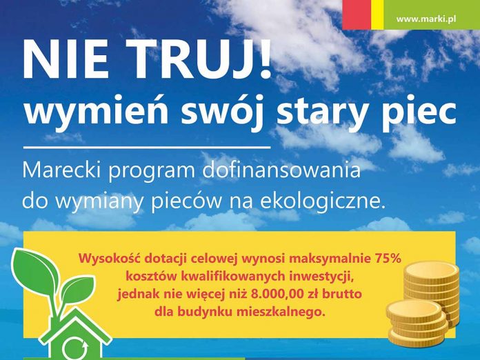 Dotacje na wymianę kotłów w Markach