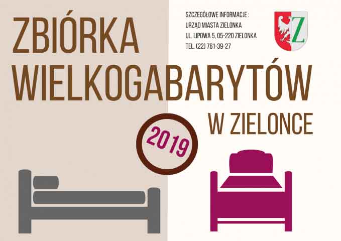 Zbiórka odpadów wielkogabarytowych w Zielonce