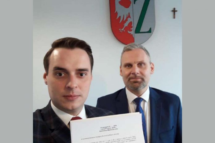 Robert Pomorski wiceburmistrzem Zielonki, fot: Kamil Iwandowski