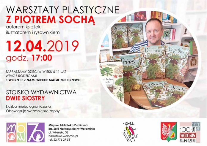 Warsztaty plastyczne z Piotrem Sochą