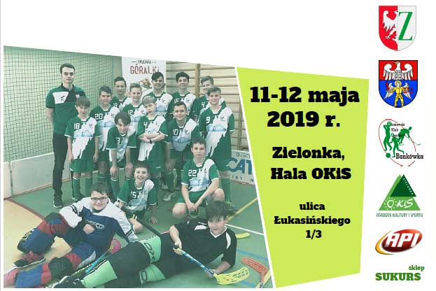 Mistrzostwa Polski Młodzików w unihokeju w Zielonce 11-12 maja