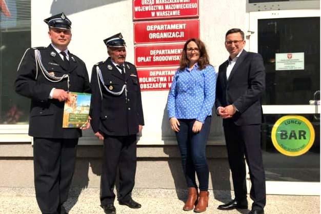 Dotacja na modernizację remizy OSP Dobczyn, fot: klembow.pl