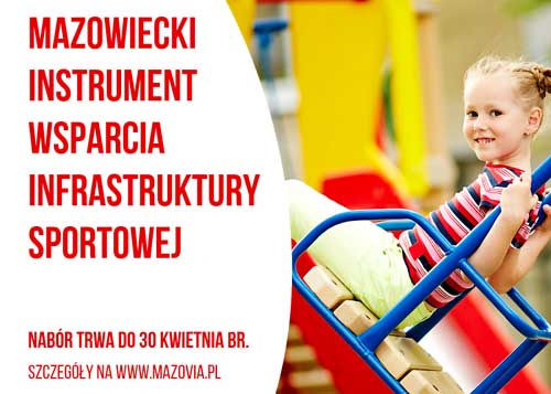10 mln zł z budżetu Mazowsza na obiekty sportowe
