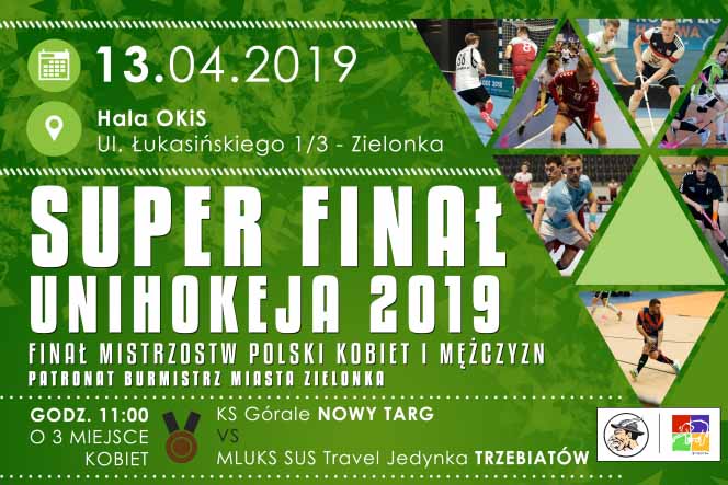 Superfinał Ekstraligi Unihokeja już w najbliższy weekend w Zielonce