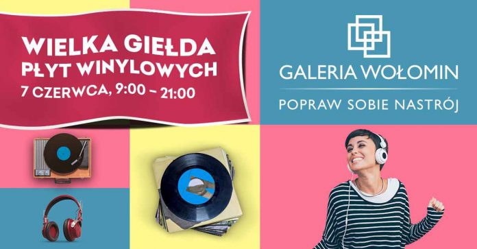 Giełda płyt winylowych w Galerii Wołomin
