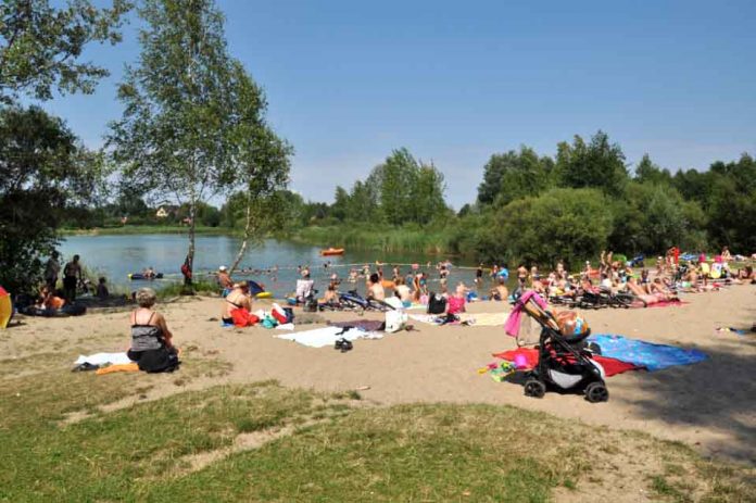 Kąpielisko na Gliniankach w Zielonce, fot: zielonka.pl