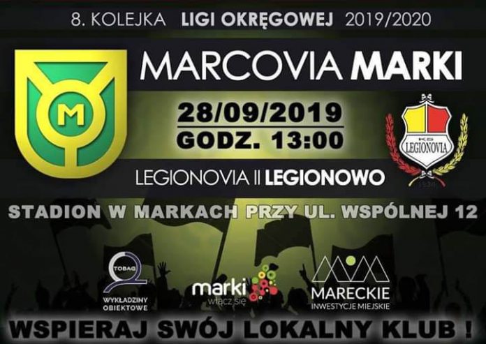 Przy Wspólnej w Markach lider zagra z wiceliderem