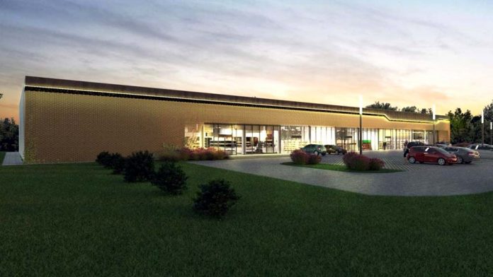 Nowy park handlowy w Radzyminie, fot: grupareb.pl