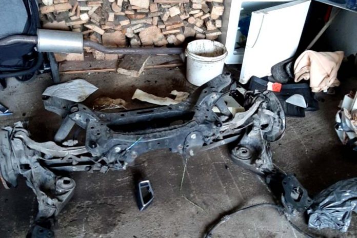 Wpadli na gorąco podczas kradzieży Toyoty, fot: policja.pl