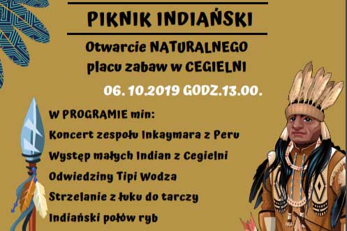Otwarcie naturalnego placu zabaw w Cegielni