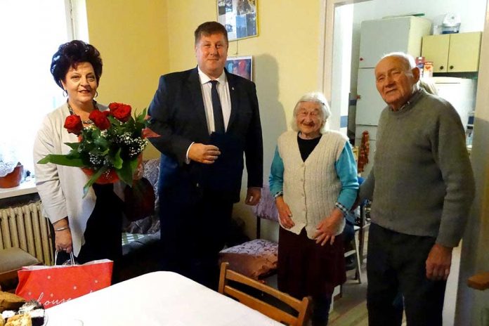 Piękne urodziny mareckiego małżeństwa, fot: marki.pl