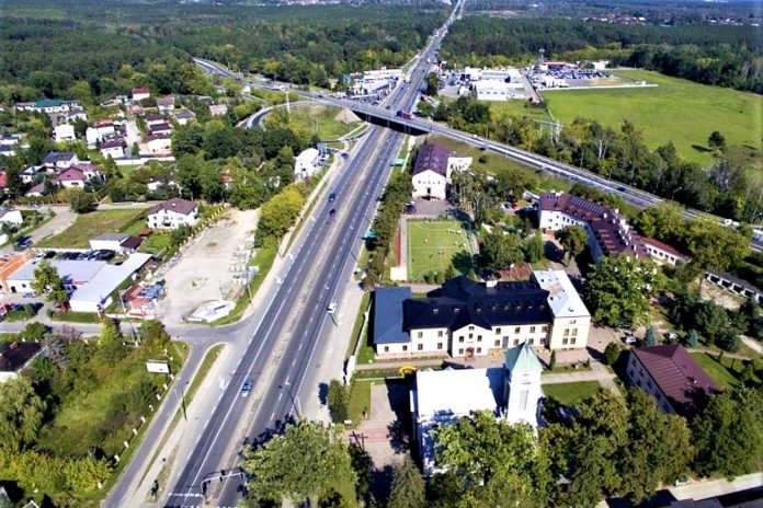 Aleja Piłsudskiego w Markach, fot: marki.pl