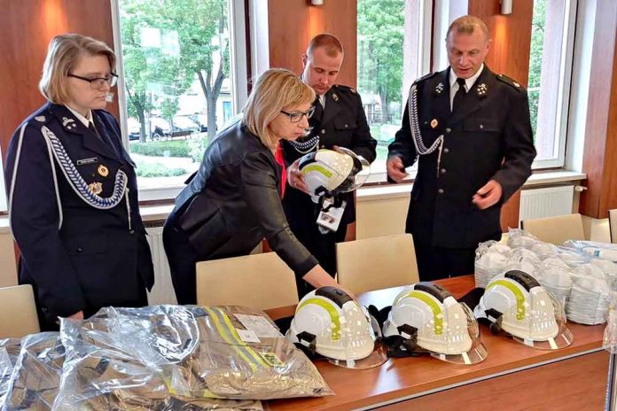 Dodatkowe wsparcie dla OSP Wołomin, fot: wolomin.org