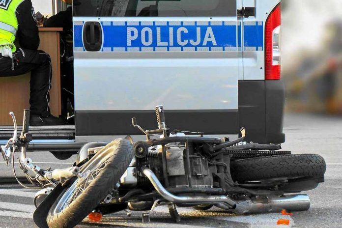 Policja, wypadek, motocyklista, fot: policja.pl