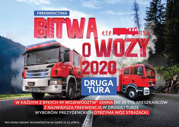 „Bitwa o wozy” - będą kolejne samochody gaśnicze dla gmin z Mazowsza