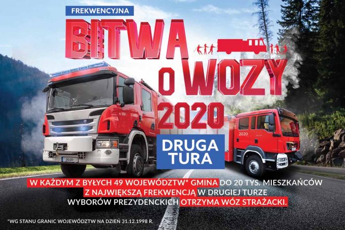 „Bitwa o wozy” - będą kolejne samochody gaśnicze dla gmin z Mazowsza